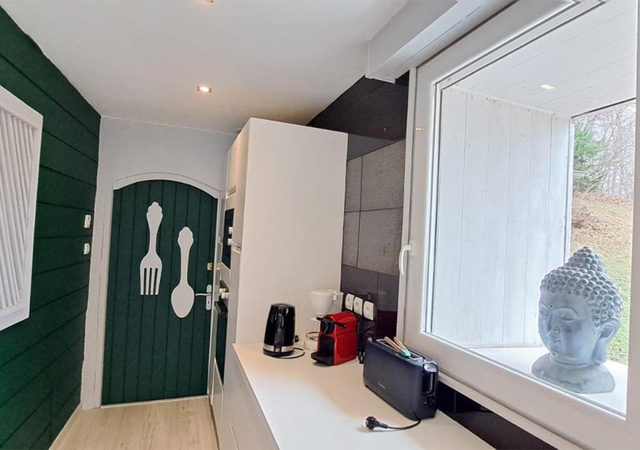 Ferienwohnung Le Nid Montagnard Aucun Exterior foto